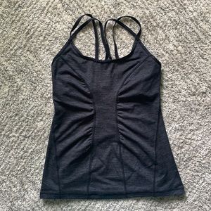 Zella Heather Grey Athletic Tank Top